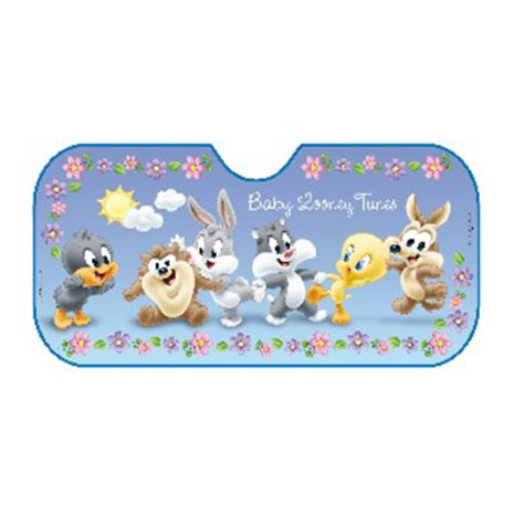 ΗΛΙΟΠΡΟΣΤΑΣΙΑ ΕΣΩΤΕΡΙΚΗ ΠΑΡΜΠΡΙΖ BABY LOONEY TUNES (72 Χ 145) Auto Moto Tyres 