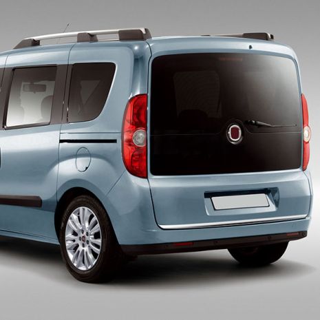 TRIM ΜΑΡΚΕ ΠΟΡΤ ΠΑΓΚΑΖ ΜΕΤΑΛΛΙΚΟ ΓΙΑ FIAT DOBLO 2010-2015 Auto Moto Tyres 