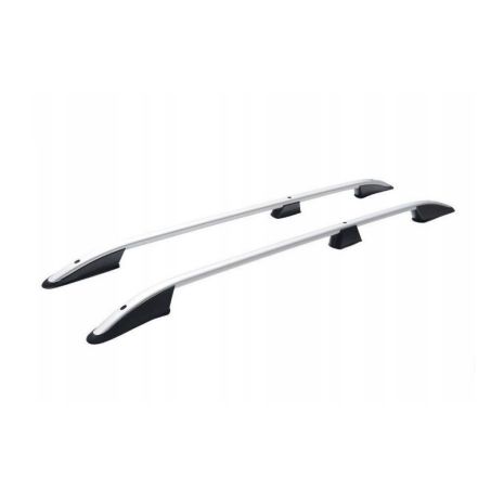 ΜΠΑΡΕΣ ΟΡΟΦΗΣ ΓΙΑ  OPEL COMBO / PEUGEOT PARTNER / RIFTER 2019+ ΠΑΡΑΛΛΗΛΕΣ L2 ΑΛΟΥΜΙΝΙΟΥ ΑΣΗΜΙ ΟMTEC - 2 TEM. Auto Moto Tyres 