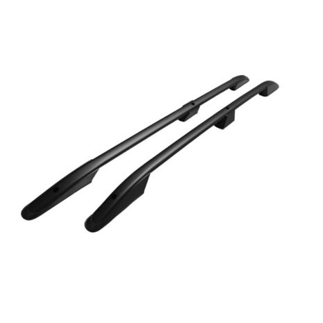 ΜΠΑΡΕΣ ΟΡΟΦΗΣ ΓΙΑ  OPEL COMBO / PEUGEOT PARTNER / RIFTER 2019+ ΠΑΡΑΛΛΗΛΕΣ ΑΛΟΥΜΙΝΙΟΥ L2 ΜΑΥΡΕΣ ΟMTEC - 2 TEM. Auto Moto Tyres 