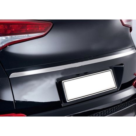 ΤΡΙΜ ΠΟΡΤ ΜΠΑΓΚΑΖ ΧΡΩΜΙΟΥ ΜΕΤΑΛΛΙΚ0 ΓΙΑ HYUNDAI TUCSON SUV 2018+ S-DIZAYN - 1 ΤΕΜ. Auto Moto Tyres 
