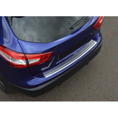TRIM ΜΑΡΚΕ ΠΟΡΤ ΜΠΑΓΚΑΖ ΧΡΩΜΙΟ ΜΕΤΑΛΛΙΚΟ ΓΙΑ NISSAN QASHQAI +2 2010-2014 Auto Moto Tyres 