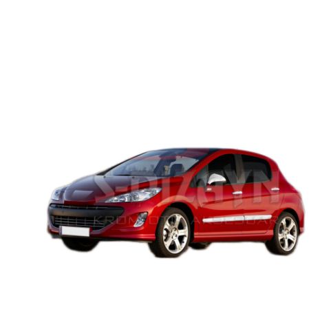 ΔΙΑΚΟΣΜΗΤΙΚΗ ΦΑΣΑ ΠΟΡΤΑΣ ΧΡΩΜΙΟ 4ΤΕΜ. ΓΙΑ PEUGEOT 308 HB 5D/SW 2007-2013 Auto Moto Tyres 