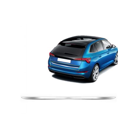 TRIM ΜΑΡΚΕ ΠΟΡΤ ΜΠΑΓΚΑΖ ΧΡΩΜΙΟ ΓΙΑ SKODA KAROQ 2017+ Auto Moto Tyres 