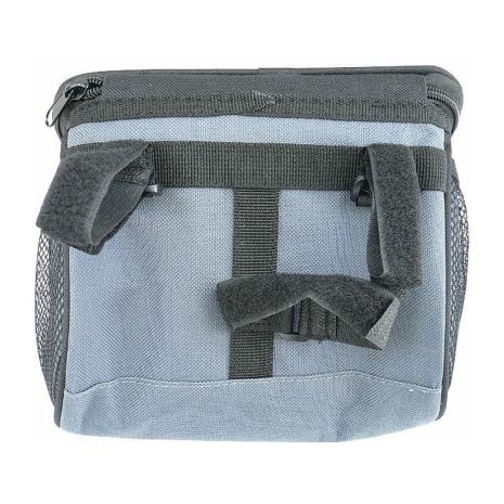 ΤΣΑΝΤΑΚΙ ΠΟΔΗΛΑΤΟΥ ΓΚΡΙ ΜΕ ΘΕΣΗ ΚΙΝΗΤΟΥ 21.5x14x17cm CAR COMMERCE - 1 ΤΕΜ. Auto Moto Tyres 