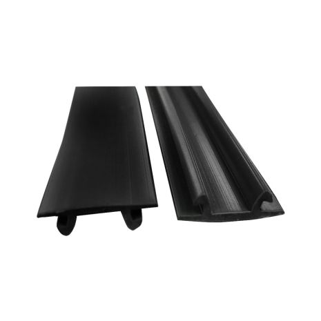 ΑΝΤΑΛΛΑΚΤΙΚΑ ΠΡΟΦΙΛ (ΛΑΣΤΙΧΑ) ΓΙΑ ΜΠΑΡΕΣ DOZER/TEMA ΣΕ ΑΝΘΡΑΚΙ ΧΡΩΜΑ MENABO - 2 ΤΕΜ. Auto Moto Tyres 