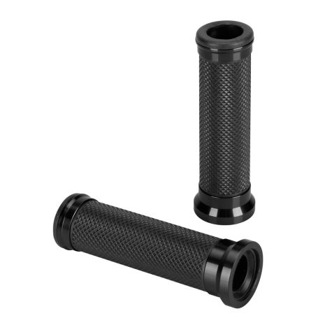 ΧΕΡΟΥΛΙΑ MOTO ALU GRIP  ΜΑΥΡΟ ΧΡΩΜΑ 22mm+25mm 12cm LAMPA - 2 τεμ. Auto Moto Tyres 