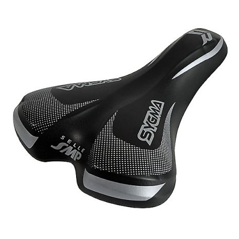 Σέλα ποδηλάτου (260x180mm /480gr) μαύρη Sygma Saddle Auto Moto Tyres 