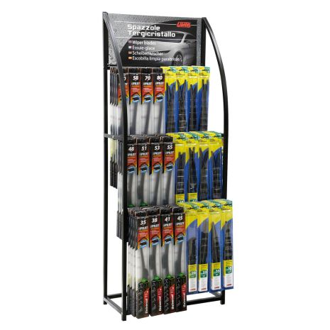 ΠΛΗΡΕΣ ΣΤΑΝΤ ΥΑΛΟΚΑΘΑΡΙΣΤΗΡΩΝ 3 ΕΠΙΠΕΔΩΝ ΜΕ 24 ΓΑΝΤΖΟΥΣ & 106 ΥΑΛΟΚΑΘΑΡΙΣΤΗΡΕΣ LAMPA Auto Moto Tyres 