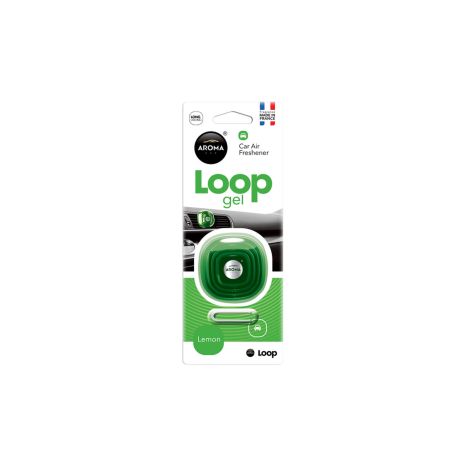 ΑΡΩΜΑΤΙΚΟ ΑΕΡΑΓΩΓΟΥ AROMA CAR LOOP ΛΕΜΟΝΙ AMio - 1 ΤΕΜ. Auto Moto Tyres 