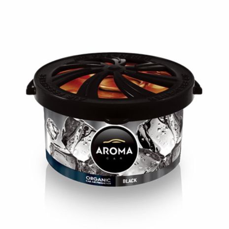 ΑΡΩΜΑΤΙΚΟ (ΒΑΖΑΚΙ) AROMA ORGANIC - BLACK (60gr) AMiO - 1 ΤΕΜ. Auto Moto Tyres 