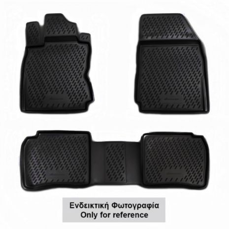 ΜΑΡΚΕ ΠΑΤΑΚΙΑ ΣΕ ΣΚΑΦΗ TPE ΛΑΣΤΙΧΟ ΓΙΑ NISSAN ALMERA N16 CLASSIC 2006+   ΣΕ ΜΑΥΡΟ ΧΡΩΜΑ NOVLINE - 4 ΤΕΜ. Auto Moto Tyres 