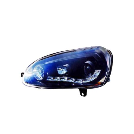 Φανάρια diederichs VW GOLF 5 10.03 - 09.08 / GOLF 5+6 VARIANT / JETTA 5 05-10  Dayline + LED BLACK Auto Moto Tyres 