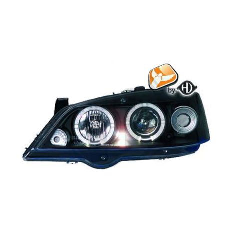 ΦΑΝΑΡΙΑ ΓΙΑ OPEL ASTRA G 97-04 ANGELEYES BLACK Auto Moto Tyres 