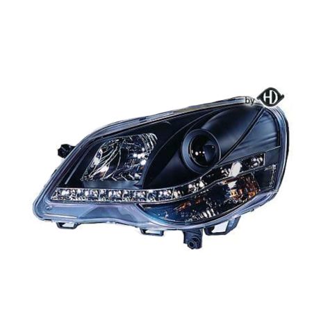 Φανάρια diederichs dayline VW POLO 9N3 05-09 {Μαύρα} Auto Moto Tyres 