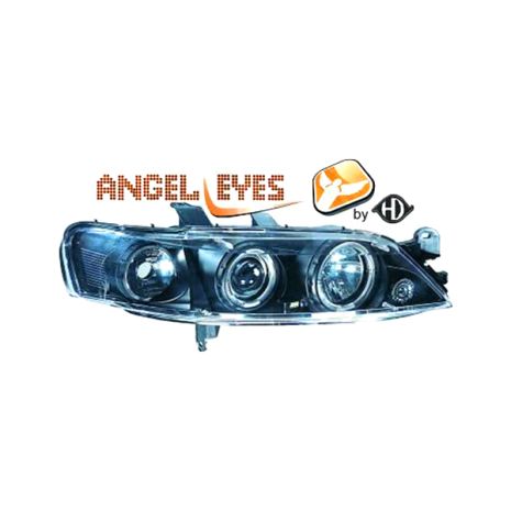 ΦΑΝΑΡΙΑ ΓΙΑ OPEL VECTRA B 99-02 ANGELEYES BLACK Auto Moto Tyres 