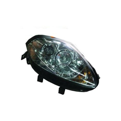 Φανάρια diederichs Angel Eyes για FIAT BRAVO 07+ DRAGONLIGHT+LED CHROME Auto Moto Tyres 