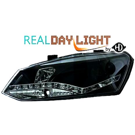 Φανάρια diederichs dayline VW POLO 6R1 09+ {Μαύρα} Auto Moto Tyres 