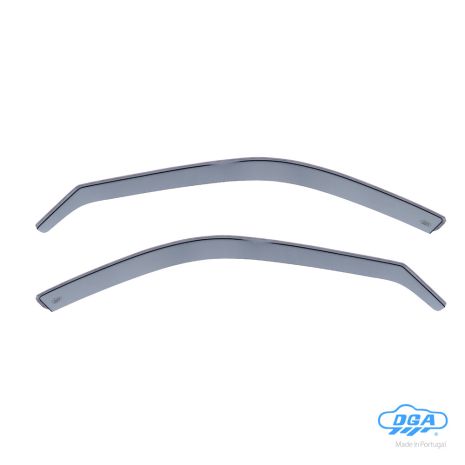 ΖΕΥΓΑΡΙ ΜΠΡΟΣΤΙΝΟΙ ΑΝΕΜΟΘΡΑΥΣΤΕΣ ΓΙΑ ALFA ROMEO 156 4D / 5D SW 1997-2003 ΑΠΟ ΕΥΚΑΜΠΤΟ ΧΥΤΟ ΑΚΡΥΛΙΚΟ ΓΥΑΛΙ (CAST ACRYLIC GLASS) DGA - 2 ΤΕΜ. Auto Moto Tyres 