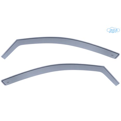 ΖΕΥΓΑΡΙ ΜΠΡΟΣΤΙΝΟΙ ΑΝΕΜΟΘΡΑΥΣΤΕΣ ΓΙΑ AUDI A4 4D 2007-2015 / A4 AVANT 5D 2008-2015 ΑΠΟ ΕΥΚΑΜΠΤΟ ΧΥΤΟ ΑΚΡΥΛΙΚΟ ΓΥΑΛΙ (CAST ACRYLIC GLASS) DGA - 2 ΤΕΜ Auto Moto Tyres 