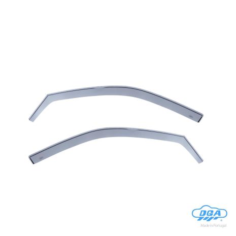 ΖΕΥΓΑΡΙ ΜΠΡΟΣΤΙΝΟΙ ΑΝΕΜΟΘΡΑΥΣΤΕΣ ΓΙΑ AUDI A3 3D 2012+ ΑΠΟ ΕΥΚΑΜΠΤΟ ΧΥΤΟ ΑΚΡΥΛΙΚΟ ΓΥΑΛΙ (CAST ACRYLIC GLASS) DGA - 2 ΤΕΜ. Auto Moto Tyres 