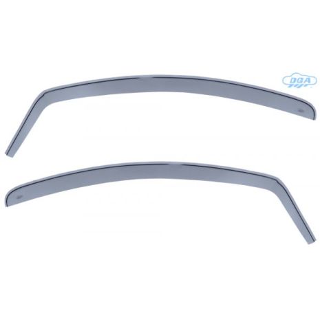 ΖΕΥΓΑΡΙ ΜΠΡΟΣΤΙΝΟΙ ΑΝΕΜΟΘΡΑΥΣΤΕΣ ΓΙΑ CITROEN C1 3D 2005-2013 / PEUGEOT 107 3D 2005-2014 / TOYOTA AYGO 3D 2005-2014 ΑΠΟ ΕΥΚΑΜΠΤΟ ΧΥΤΟ ΑΚΡΥΛΙΚΟ ΓΥΑΛΙ (CAST ACRYLIC GLASS) DGA - 2 ΤΕΜ. Auto Moto Tyres 