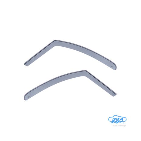 ΖΕΥΓΑΡΙ ΜΠΡΟΣΤΙΝΟΙ ΑΝΕΜΟΘΡΑΥΣΤΕΣ ΓΙΑ CITROEN BERLINGO 3/4/5D / BERLINGO XTR 5D 2008-2018 / PEUGEOT PARTNER TEPEE 2008+ ΑΠΟ ΕΥΚΑΜΠΤΟ ΧΥΤΟ ΑΚΡΥΛΙΚΟ ΓΥΑΛΙ (CAST ACRYLIC GLASS) DGA - 2 ΤΕΜ. Auto Moto Tyres 