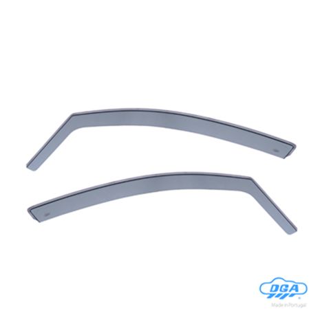 ΖΕΥΓΑΡΙ ΜΠΡΟΣΤΙΝΟΙ ΑΝΕΜΟΘΡΑΥΣΤΕΣ ΓΙΑ CITROEN C5 4D / C5 TOURER 5D 2008-2017 ΑΠΟ ΕΥΚΑΜΠΤΟ ΧΥΤΟ ΑΚΡΥΛΙΚΟ ΓΥΑΛΙ (CAST ACRYLIC GLASS) DGA - 2 ΤΕΜ. Auto Moto Tyres 