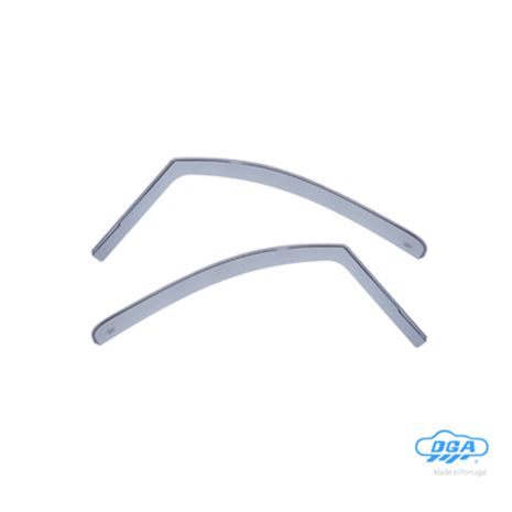 ΖΕΥΓΑΡΙ ΜΠΡΟΣΤΙΝΟΙ ΑΝΕΜΟΘΡΑΥΣΤΕΣ ΓΙΑ CHEVROLET - DAEWOO CITY EXPRESS 4/5D 2014+ / MITSUBISHI DELICA 5D 2011+ ΑΠΟ ΕΥΚΑΜΠΤΟ ΧΥΤΟ ΑΚΡΥΛΙΚΟ ΓΥΑΛΙ (CAST ACRYLIC GLASS) DGA - 2 ΤΕΜ. Auto Moto Tyres 