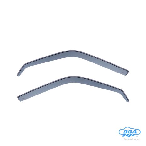 ΖΕΥΓΑΡΙ ΜΠΡΟΣΤΙΝΟΙ ΑΝΕΜΟΘΡΑΥΣΤΕΣ ΓΙΑ FIAT SEICENTO 3D 1998-2007 ΑΠΟ ΕΥΚΑΜΠΤΟ ΧΥΤΟ ΑΚΡΥΛΙΚΟ ΓΥΑΛΙ (CAST ACRYLIC GLASS) DGA - 2 ΤΕΜ. Auto Moto Tyres 