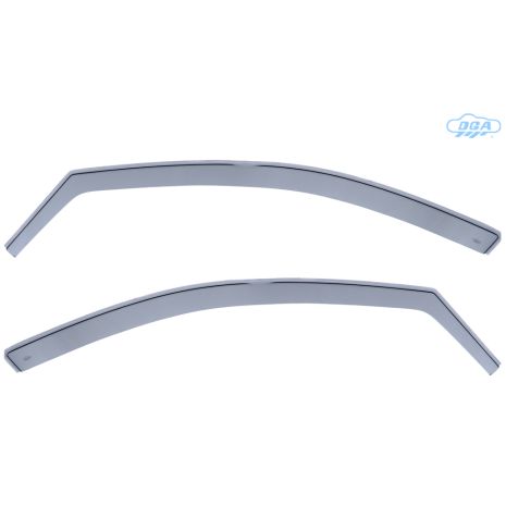 ΖΕΥΓΑΡΙ ΜΠΡΟΣΤΙΝΟΙ ΑΝΕΜΟΘΡΑΥΣΤΕΣ ΓΙΑ FIAT STILO 5D 2001-2007 ΑΠΟ ΕΥΚΑΜΠΤΟ ΧΥΤΟ ΑΚΡΥΛΙΚΟ ΓΥΑΛΙ (CAST ACRYLIC GLASS) DGA - 2 ΤΕΜ Auto Moto Tyres 