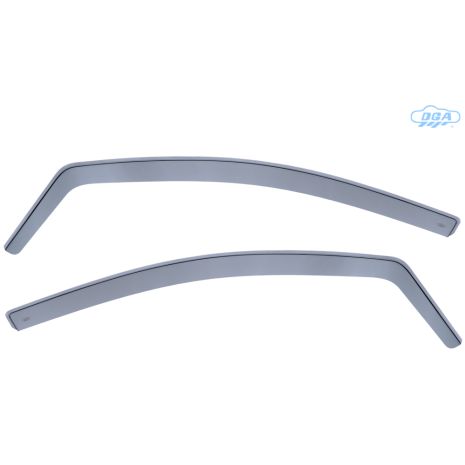 ΖΕΥΓΑΡΙ ΜΠΡΟΣΤΙΝΟΙ ΑΝΕΜΟΘΡΑΥΣΤΕΣ ΓΙΑ FIAT GRANDE PUNTO 3D 2005-2009 / EVO 3D 2009+ ΑΠΟ ΕΥΚΑΜΠΤΟ ΧΥΤΟ ΑΚΡΥΛΙΚΟ ΓΥΑΛΙ (CAST ACRYLIC GLASS) DGA - 2 ΤΕΜ Auto Moto Tyres 