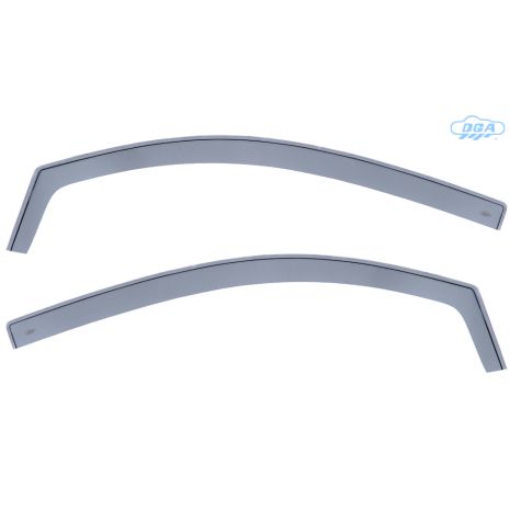 ΖΕΥΓΑΡΙ ΜΠΡΟΣΤΙΝΟΙ ΑΝΕΜΟΘΡΑΥΣΤΕΣ ΓΙΑ FIAT 500 3D 2007+ / 500C 3D 2009+ ΑΠΟ ΕΥΚΑΜΠΤΟ ΧΥΤΟ ΑΚΡΥΛΙΚΟ ΓΥΑΛΙ (CAST ACRYLIC GLASS) DGA - 2 ΤΕΜ. Auto Moto Tyres 