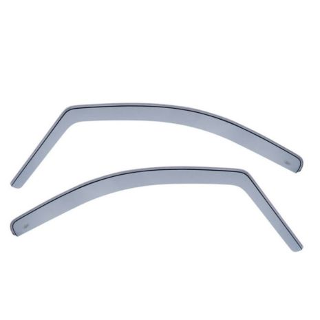 ΖΕΥΓΑΡΙ ΜΠΡΟΣΤΙΝΟΙ ΑΝΕΜΟΘΡΑΥΣΤΕΣ ΓΙΑ FIAT FULLBACK DOUBLE CAB 4D 2015+ / MITSUBISHI L200 DOUBLE CAB 4D 2015+ ΑΠΟ ΕΥΚΑΜΠΤΟ ΧΥΤΟ ΑΚΡΥΛΙΚΟ ΓΥΑΛΙ (CAST ACRYLIC GLASS) DGA - 2 ΤΕΜ Auto Moto Tyres 