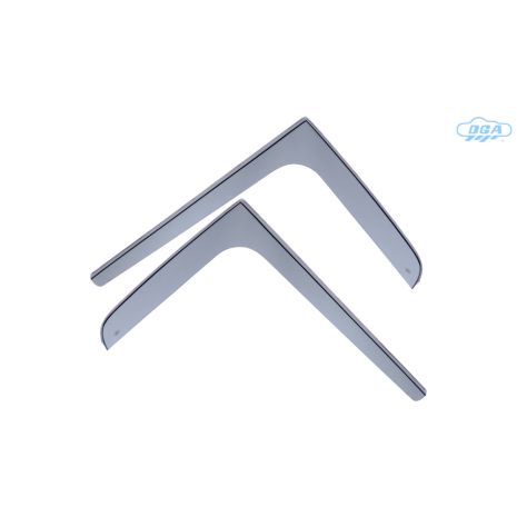 ΖΕΥΓΑΡΙ ΜΠΡΟΣΤΙΝΟΙ ΑΝΕΜΟΘΡΑΥΣΤΕΣ ΓΙΑ FORD TRANSIT 2/3/4D 1986-2000 ΑΠΟ ΕΥΚΑΜΠΤΟ ΧΥΤΟ ΑΚΡΥΛΙΚΟ ΓΥΑΛΙ (CAST ACRYLIC GLASS) DGA - 2 ΤΕΜ. Auto Moto Tyres 