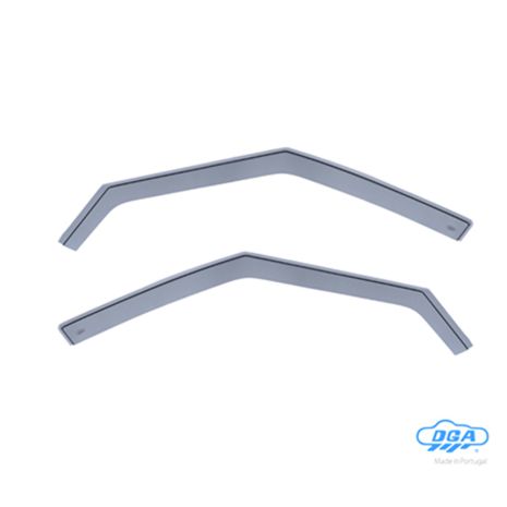 ΖΕΥΓΑΡΙ ΜΠΡΟΣΤΙΝΟΙ ΑΝΕΜΟΘΡΑΥΣΤΕΣ ΓΙΑ FORD S-MAX 5D 2010-2015 ΑΠΟ ΕΥΚΑΜΠΤΟ ΧΥΤΟ ΑΚΡΥΛΙΚΟ ΓΥΑΛΙ (CAST ACRYLIC GLASS) DGA - 2 ΤΕΜ Auto Moto Tyres 