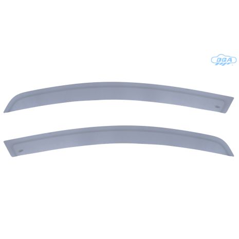 ΖΕΥΓΑΡΙ ΜΠΡΟΣΤΙΝΟΙ ΑΝΕΜΟΘΡΑΥΣΤΕΣ ΓΙΑ OPEL CORSA D 4/5D 2006-2014 ΕΞΩΤΕΡΙΚΟΙ ΑΥΤΟΚΟΛΛΗΤΟΙ ΑΠΟ ΕΥΚΑΜΠΤΟ ΧΥΤΟ ΑΚΡΥΛΙΚΟ ΓΥΑΛΙ (CAST ACRYLIC GLASS) DGA - 2 ΤΕΜ Auto Moto Tyres 