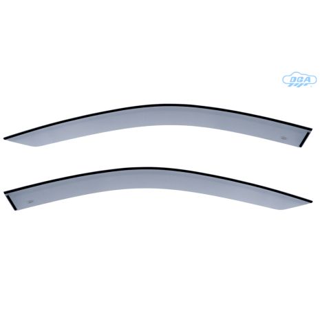 ΖΕΥΓΑΡΙ ΜΠΡΟΣΤΙΝΟΙ ΑΝΕΜΟΘΡΑΥΣΤΕΣ ΓΙΑ SKODA OCTAVIA 5 5D 2013-2017 ΕΞΩΤΕΡΙΚΟΙ ΑΥΤΟΚΟΛΛΗΤΟΙ ΑΠΟ ΕΥΚΑΜΠΤΟ ΧΥΤΟ ΑΚΡΥΛΙΚΟ ΓΥΑΛΙ (CAST ACRYLIC GLASS) DGA - 2 ΤΕΜ Auto Moto Tyres 