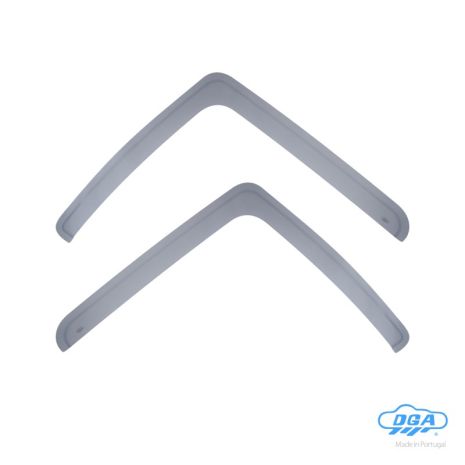 ΖΕΥΓΑΡΙ ΜΠΡΟΣΤΙΝΟΙ ΑΝΕΜΟΘΡΑΥΣΤΕΣ ΓΙΑ MERCEDES ACTROS 2D 1998-2012 VAN ΑΠΟ ΕΥΚΑΜΠΤΟ ΧΥΤΟ ΑΚΡΥΛΙΚΟ ΓΥΑΛΙ  (CAST ACRYLIC GLASS) DGA - 2 ΤΕΜ. Auto Moto Tyres 