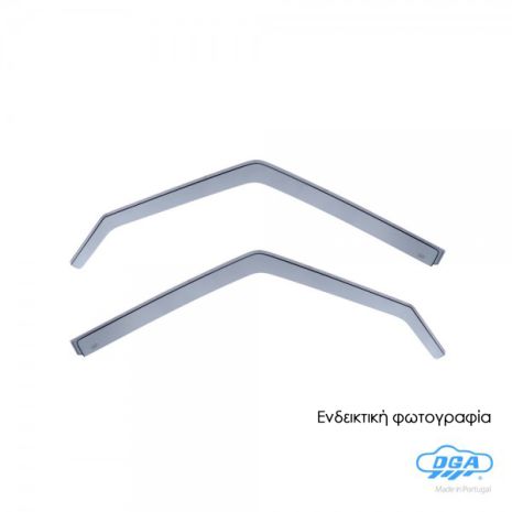 ΖΕΥΓΑΡΙ ΜΠΡΟΣΤΙΝΟΙ ΑΝΕΜΟΘΡΑΥΣΤΕΣ ΓΙΑ MITSUBISHI PAJERO / MONTERO / SHOGUN 3/5D 1982-1991 ΑΠΟ ΕΥΚΑΜΠΤΟ ΧΥΤΟ ΑΚΡΥΛΙΚΟ ΓΥΑΛΙ (CAST ACRYLIC GLASS) DGA - 2 ΤΕΜ Auto Moto Tyres 