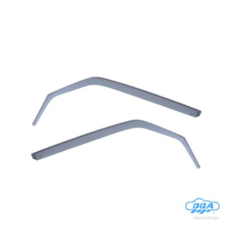 ΖΕΥΓΑΡΙ ΜΠΡΟΣΤΙΝΟΙ ΑΝΕΜΟΘΡΑΥΣΤΕΣ ΓΙΑ MITSUBISHI PAJERO /MONTERO / SHOGUN 3D 2000-2006 ΑΠΟ ΕΥΚΑΜΠΤΟ ΧΥΤΟ ΑΚΡΥΛΙΚΟ ΓΥΑΛΙ (CAST ACRYLIC GLASS) DGA - 2 ΤΕΜ. Auto Moto Tyres 