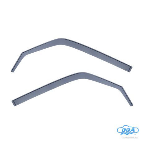 ΖΕΥΓΑΡΙ ΜΠΡΟΣΤΙΝΟΙ ΑΝΕΜΟΘΡΑΥΣΤΕΣ ΓΙΑ MITSUBISHI PAJERO PININ 3D 1998-2004  ΑΠΟ ΕΥΚΑΜΠΤΟ ΧΥΤΟ ΑΚΡΥΛΙΚΟ ΓΥΑΛΙ (CAST ACRYLIC GLASS) DGA - 2 ΤΕΜ. Auto Moto Tyres 