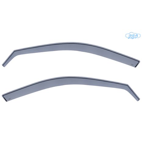 ΖΕΥΓΑΡΙ ΜΠΡΟΣΤΙΝΟΙ ΑΝΕΜΟΘΡΑΥΣΤΕΣ ΓΙΑ MITSUBISHI CARISMA 4D 1996-2004 ΑΠΟ ΕΥΚΑΜΠΤΟ ΧΥΤΟ ΑΚΡΥΛΙΚΟ ΓΥΑΛΙ  (CAST ACRYLIC GLASS) DGA - 2 ΤΕΜ. Auto Moto Tyres 