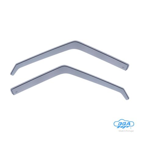 ΖΕΥΓΑΡΙ ΜΠΡΟΣΤΙΝΟΙ ΑΝΕΜΟΘΡΑΥΣΤΕΣ ΓΙΑ NISSAN PIXO 5D 2009+ / SUZUKI ALTO 5D /CELERIO 2D 2009-2015 ΑΠΟ ΕΥΚΑΜΠΤΟ ΧΥΤΟ ΑΚΡΥΛΙΚΟ ΓΥΑΛΙ (CAST ACRYLIC GLASS) DGA - 2 ΤΕΜ. Auto Moto Tyres 