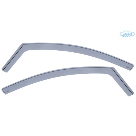 ΖΕΥΓΑΡΙ ΜΠΡΟΣΤΙΝΟΙ ΑΝΕΜΟΘΡΑΥΣΤΕΣ ΓΙΑ NISSAN LEAF 5D 2017+ ΑΠΟ ΕΥΚΑΜΠΤΟ ΧΥΤΟ ΑΚΡΥΛΙΚΟ ΓΥΑΛΙ (CAST ACRYLIC GLASS) DGA - 2 ΤΕΜ. Auto Moto Tyres 