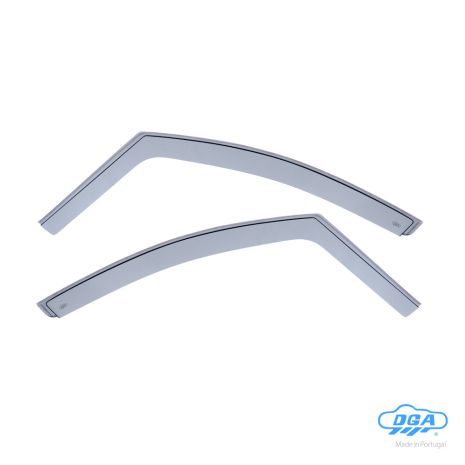 ΖΕΥΓΑΡΙ ΜΠΡΟΣΤΙΝΟΙ ΑΝΕΜΟΘΡΑΥΣΤΕΣ ΓΙΑ PEUGEOT 208 5D 2012-2019 ΑΠΟ ΕΥΚΑΜΠΤΟ ΧΥΤΟ ΑΚΡΥΛΙΚΟ ΓΥΑΛΙ (CAST ACRYLIC GLASS) DGA - 2 ΤΕΜ Auto Moto Tyres 