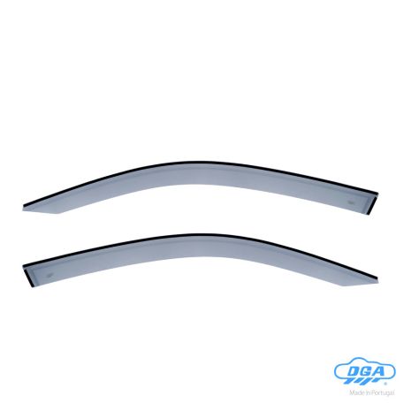 ΖΕΥΓΑΡΙ ΜΠΡΟΣΤΙΝΟΙ ΑΝΕΜΟΘΡΑΥΣΤΕΣ ΓΙΑ FORD TRANSIT CONNECT / TOURNEO II 2D/5D 2014+ ΕΞΩΤΕΡΙΚΟΙ ΑΥΤΟΚΟΛΛΗΤΟΙ ΑΠΟ ΕΥΚΑΜΠΤΟ ΧΥΤΟ ΑΚΡΥΛΙΚΟ ΓΥΑΛΙ  (CAST ACRYLIC GLASS) DGA - 2 ΤΕΜ. Auto Moto Tyres 