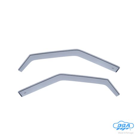 ΖΕΥΓΑΡΙ ΜΠΡΟΣΤΙΝΟΙ ΑΝΕΜΟΘΡΑΥΣΤΕΣ ΓΙΑ LAND ROVER RANGE ROVER EVOQUE 5D 2012+ ΑΠΟ ΕΥΚΑΜΠΤΟ ΧΥΤΟ ΑΚΡΥΛΙΚΟ ΓΥΑΛΙ (CAST ACRYLIC GLASS) DGA - 2 ΤΕΜ Auto Moto Tyres 