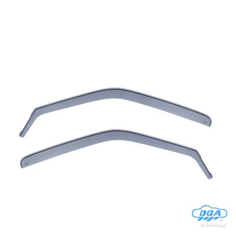 ΖΕΥΓΑΡΙ ΜΠΡΟΣΤΙΝΟΙ ΑΝΕΜΟΘΡΑΥΣΤΕΣ ΓΙΑ SUZUKI IGNIS 5D 2000+ / SUBARU JUSTY 2003-2007 ΑΠΟ ΕΥΚΑΜΠΤΟ ΧΥΤΟ ΑΚΡΥΛΙΚΟ ΓΥΑΛΙ  (CAST ACRYLIC GLASS) DGA - 2 ΤΕΜ. Auto Moto Tyres 