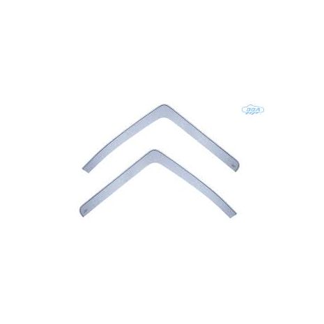 ΖΕΥΓΑΡΙ ΜΠΡΟΣΤΙΝΟΙ ΑΝΕΜΟΘΡΑΥΣΤΕΣ ΓΙΑ VOLVO 2D FE/FL 2007+ / RENAULT MIDLUM 2D 2000+ ΑΠΟ ΕΥΚΑΜΠΤΟ ΧΥΤΟ ΑΚΡΥΛΙΚΟ ΓΥΑΛΙ (CAST ACRYLIC GLASS) DGA - 2 ΤΕΜ Auto Moto Tyres 